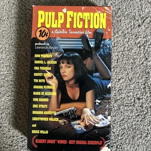 Pulp Fiction with Quentin Tarantino (VHS, 1994) - Picture 1 of 5
