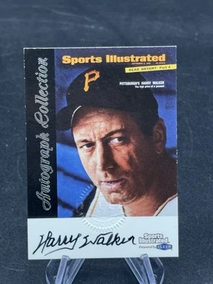 哈里·沃克 1999 年弗勒体育画报亲笔签名收藏亲笔签名  — 第 1/2 张图片