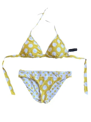 La Blanca Reversible Polka Dot Swim Bikini 6 8 - Image 1 of 4
