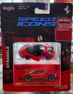 Maisto Speed Icons Ferrari SF90 Stradale in Red - Picture 1 of 4