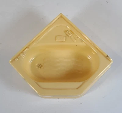 Muebles vintage para casa de muñecas Marx años 60 casa moderna baño bañera de hidromasaje Foto 1 de 4