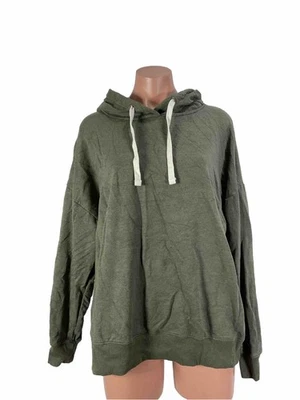 Sudadera con capucha para mujer Buffalo súper suave David Bitton verde oliva, talla XL Foto 1 de 4