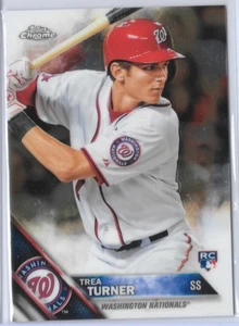 2016 Topps Chrome - Trea Turner #32 (RC) - Picture 1 of 3