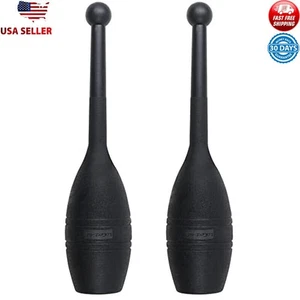 Juego de 2 palos indios de plástico de alta resistencia de 4 lb perfectos para entrenamiento de fuerza - Imagen 1 de 4