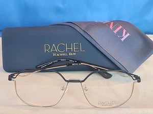 New Women's Rachel Roy Eyeglass Frame Wicked Shadow Metal 53-18-140 - Picture 1 of 18