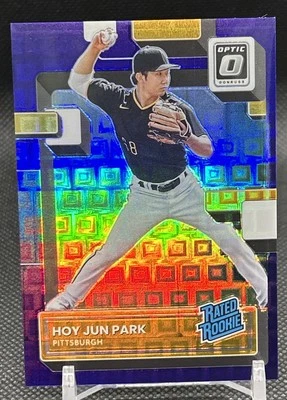 2022 Panini Donruss Optic - Rated Rookie Hoy Park #93 Purple Pandora Prizm /99 - Image 1 of 4
