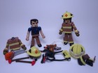 Mobile Action Xtreme M.A.X. Minimates TRU Exclusive Smoke Jumpers * DamagedVisor