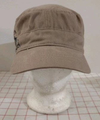 Boné Cadet Patrol bege masculino tamanho único militar patinação skate  - Imagem 1 de 4