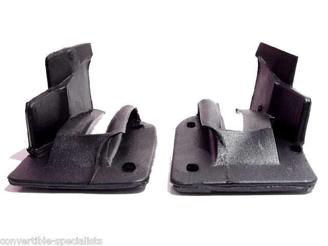 1968-1972 Chevrolet Chevelle convertible U-jam lock pillar weatherstrip seals - Image 1 of 1