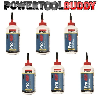 Soudal PRO 45P PU Polyurethane Wood Glue Adhesive
