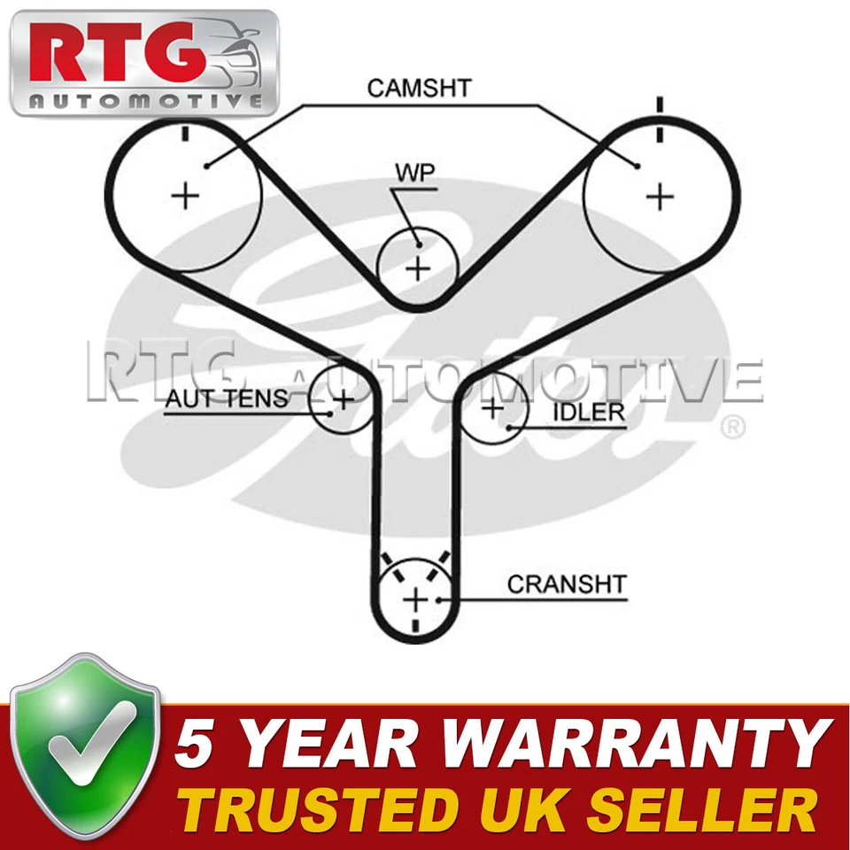 Timing Cam Belt Fits Toyota Land Cruiser Amazon Lexus LS SC 4.0 4.3 4.7 - Image 1 of 1