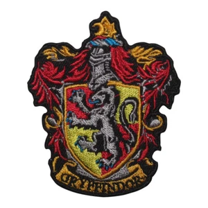 Harry Potter Gryffindor logo Patch Iron On Patch Sew On Badge Embroidered Patch - Picture 1 of 1
