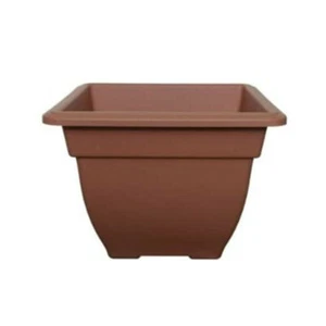 Whitefurze Square Bell Planter Pot Home Gardening Tools 38cm Terracotta - Picture 1 of 5