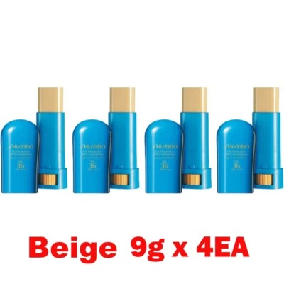 [SHISEIDO] UV Protective Stick Foundation SPF36 PA+++ 9g x 4ea / beige / Trac... - Bild 1 von 4