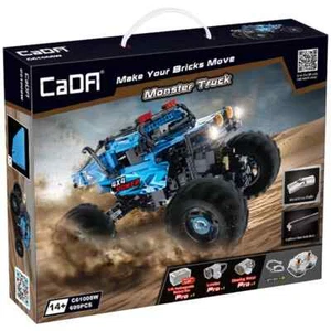 CaDA Monster Truck 1/12 RC Crawler Brick Construction Kit 699 Piece Set C61008W - Picture 1 of 5