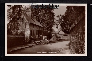 Kegworth - Mill Lane - postal fotográfica real - Imagen 1 de 1