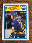 1988-89 O-Pee-Chee Nhl Hockey #18 Christian Ruttu Buffalo Sabres