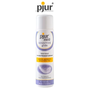 Pjur Sensitive Glide Lubrificante Base Acqua per Pelli Sensibili Testato 100ml - Foto 1 di 3