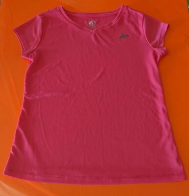 Camisa Deportiva Niñas "Athletech" Rosa Cuello en V Talla LG 10/12 Foto 1 de 4
