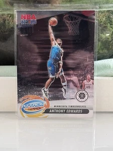 2023-24 Panini NBA Hoops Premium Stock Attack the Rack Anthony Edwards - Bild 1 von 2