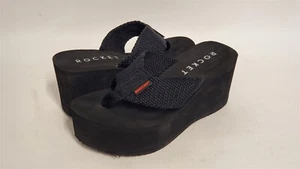 Rocket Dog Sandali infradito infradito donna Crush comodi in schiuma con plateau, 7 M US - Foto 1 di 5