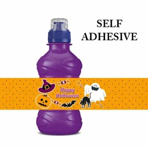 X 7 ETIQUETAS ENVOLTORIOS DE BOTELLAS DE BEBIDAS HALLOWEEN FRUIT SHOOT PEGATINA TRUCO O TRATO - Imagen 1 de 1