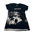 Friday The 13th T-Shirt Women's Sz Small S/S Fitted Graphic Crew Neck Black