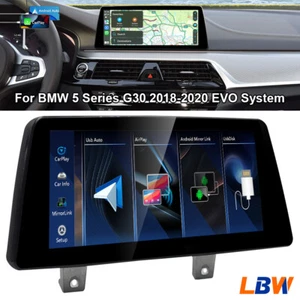 10.25'' Car Linux Screen Carplay Navi For BMW 5 Series G30 2018-2020 EVO System - Foto 1 di 12