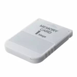 MEMORY CARD PS1 SONY PLAYSTATION 1 SCHEDA DI MEMORIA PSX ONE 1 MEGA 1MB MB - Foto 1 di 2