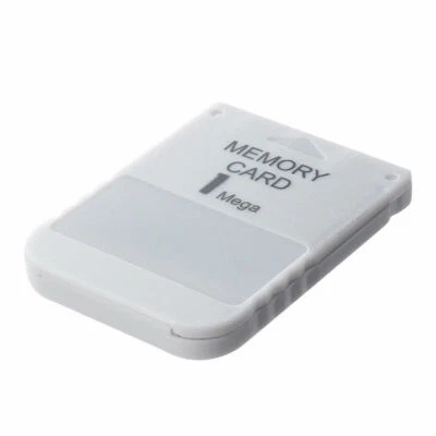 MEMORY CARD PS1 SONY PLAYSTATION 1 SCHEDA DI MEMORIA PSX ONE 1 MEGA 1MB MB - Immagine 1 di 2