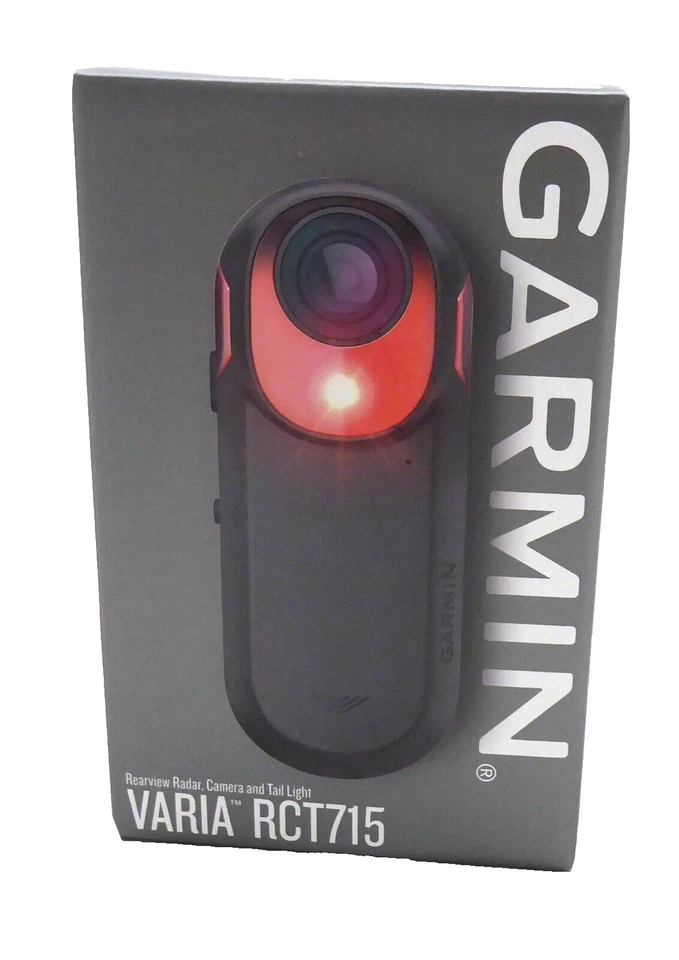 Garmin Varia RCT715 Bicycle Radar Tail Light with Camera 010-02474-00