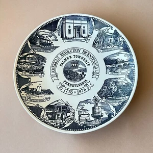 "Hornos de resortes de cadena vintage de 10" placa de coleccionista Palmer Township, PA bicentenario - Imagen 1 de 11