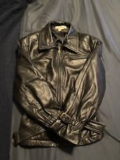 Colebrook & Co Vintage Leather Bomber Jacket