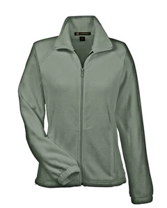 Woman's Dill Green Fleece Jacket - Picture 1 of 4