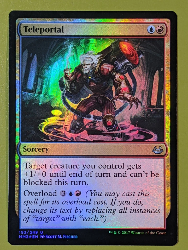 FOIL Teleportal x1 Modern Masters 2017 1x Magic the Gathering MTG - Image 1 of 1