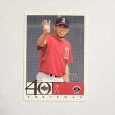 2003 Upper Deck 40 Man Benji Gil #25 Anaheim Angels