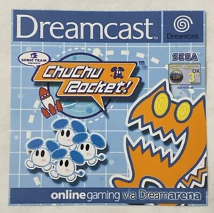 Front Inlay For Chu Chu Rocket On The Sega Dreamcast - Picture 1 of 2