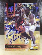 1995 Signature Rookies Draft Day Paul O'Liney #27 Autograph 4075/7750 Missouri