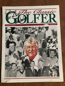 The Classic Golfer- Spring, 1993- Ken Venturi Cover- Signed