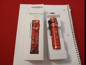 Olight S2R Baton II Limited Edition Lava Camouflage. 1150 Lumens. Open Read.