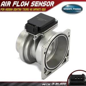 Mass Air Flow Sensor for Nissan Sentra 91-94 Tsuru 93-96 NX Infiniti G20 L4 2.0L - Picture 1 of 9