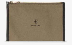 Anine Bing Clutch Wallet Tasche Oliv Nagelneu von Breuninger - Bild 1 von 2