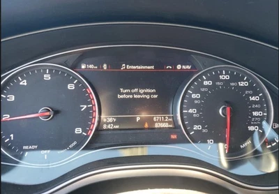 Cuadro medidor velocímetro A6 OE 2017-2018 87 k millas Audi Foto 1 de 4