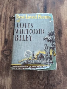 The Best Loved Poems of James Whitcomb Riley Hardback Book 1934 Vintage  - Bild 1 von 7
