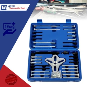 46 Pieces Balancer Puller Set Steering Wheel Gear Puller Crank Shaft Pulley New - Picture 1 of 13