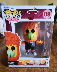 NBA Mascots Miami Heat Burnie Funko Pop Vinyl Figur #09 NINMB  - Bild 1 von 6