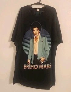 Bruno Mars Concert T Shirt Top Moonshine Jungle Tour 2013 Black Size Large  - Picture 1 of 6