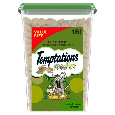 Temptations Mixups Catnip Fever Flavor Crunchy And Soft Treats For Cats, 16 Oz T - Image 1 of 4