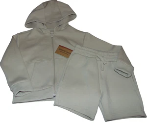 ~ Neu mit Etikett Jungen STITCH & STONE Langarm Kapuzenpullover Outfit mit Reißverschluss! Größe 3T süß 52 $ FS:) - Bild 1 von 3