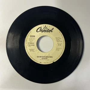 Sawyer Brown: Shakin' / Same - Capitol Promo Vinyl 45 - Imagen 1 de 2
